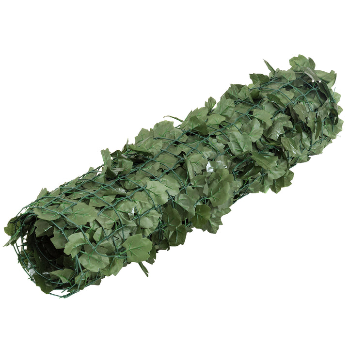Faux Ivy Leaf Decorative Privacy Fence