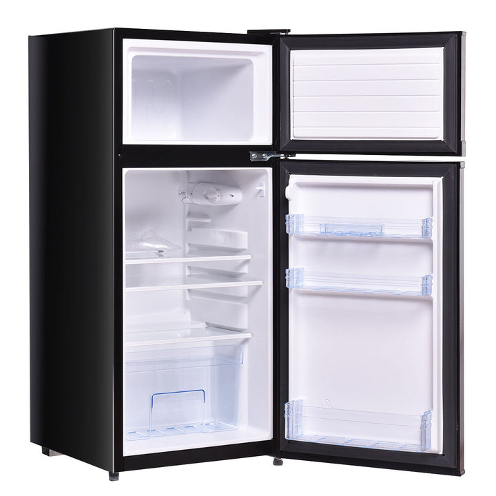 2 Doors Cold-rolled Sheet Compact Refrigerator